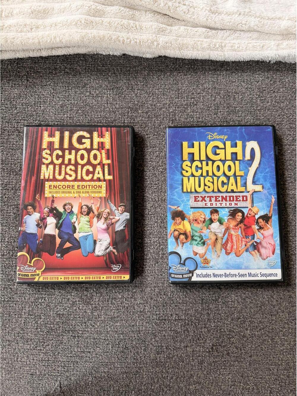 High School Musical 1&2 DVDs